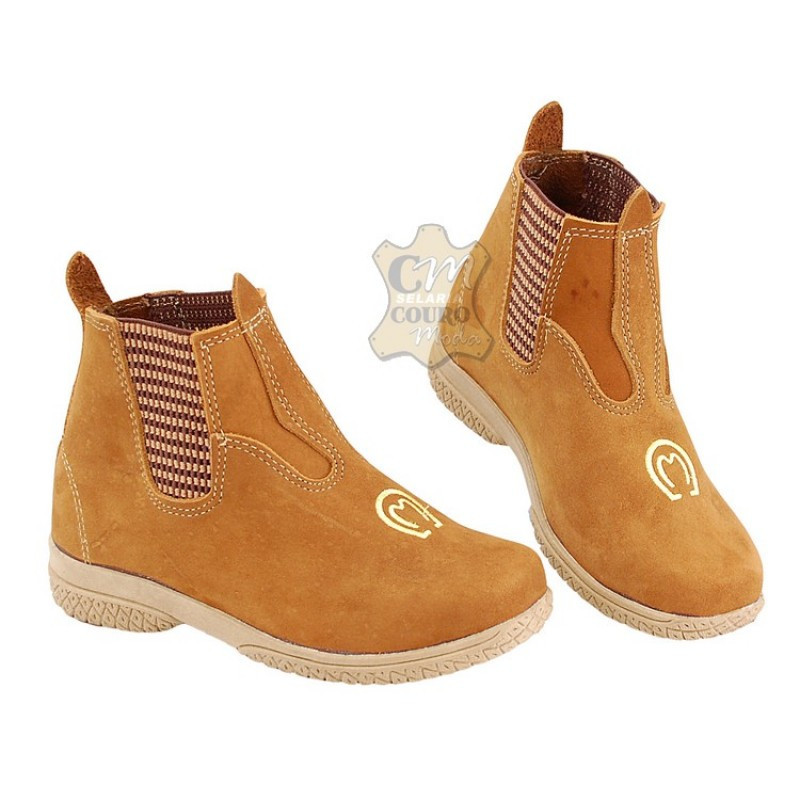 Kit Infantil Botinha Bon Mangalarga Cinto Cowboy
