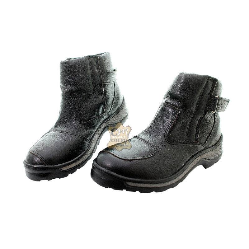 bota para motociclista cano curto