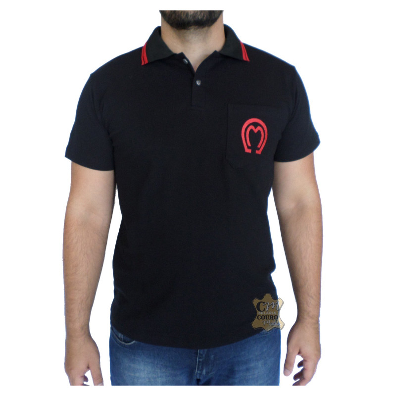 Camisa Polo Masculina Mangalarga Marchador