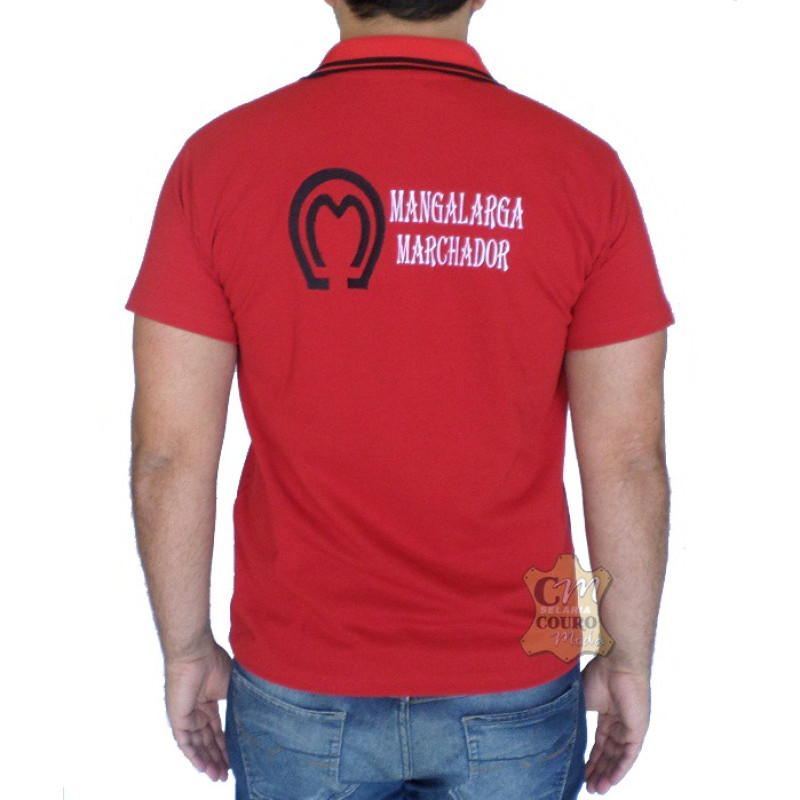 Camisa Polo Masculina Mangalarga Marchador