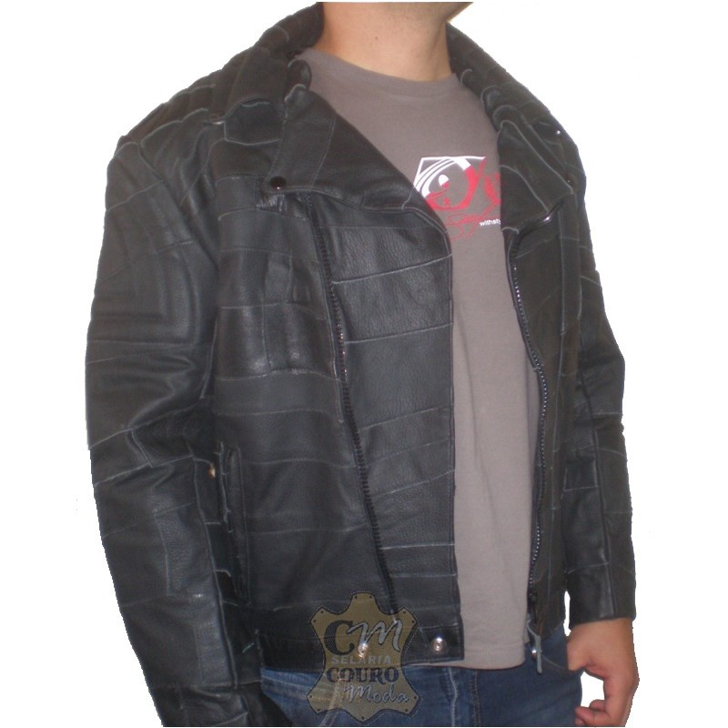 jaquetas de couro para motociclistas