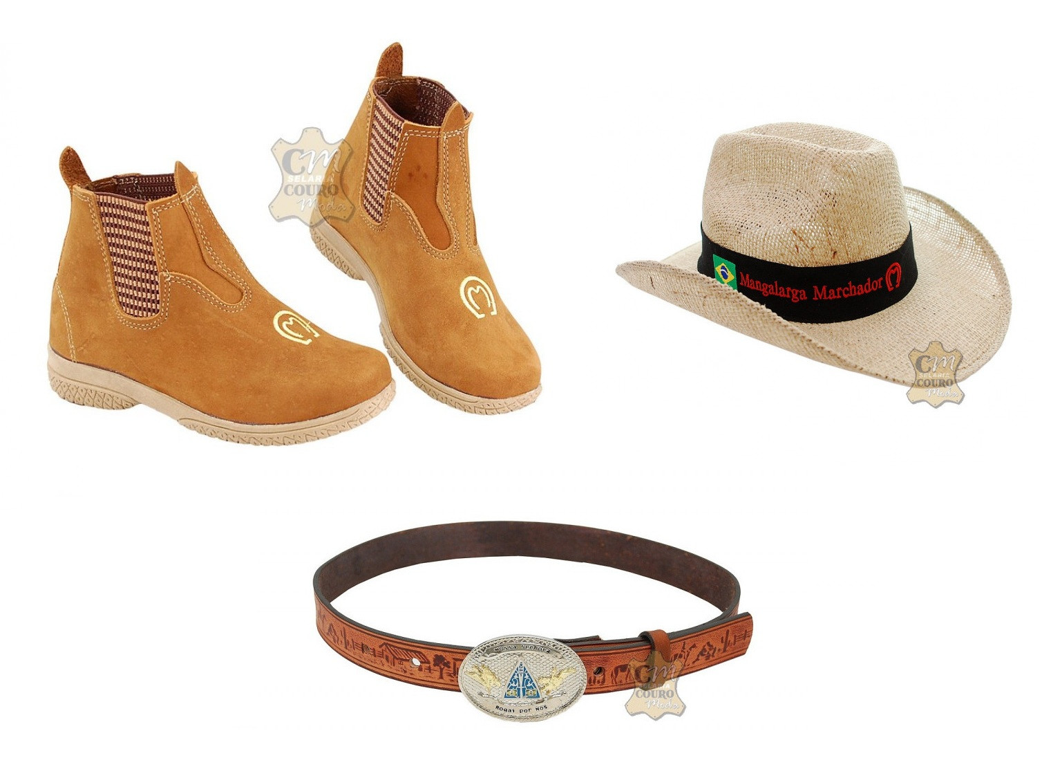Calça de couro cowboy outlet infantil