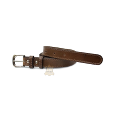 Cinto de Couro Esporte Soleta Costura 3 cm Largura