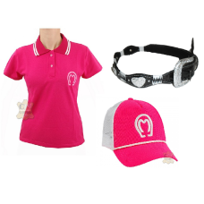 Kit Country Feminino Camisa Mangalarga+ Cinto Country+ Boné