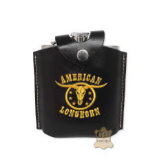 PORTA CANTIL DE COURO LONGHORN 