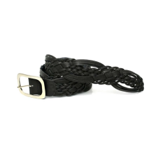 Cinto de couro Feminino Trançado Borboleta 5 cm de Largura 