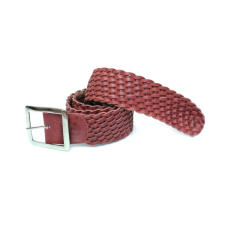 Cinto de Couro Feminino Trançado 5 cm Largura