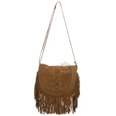 Bolsa de Couro com Franjinhas REF: 41