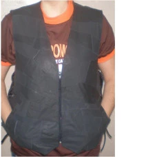 Colete de Couro Feminino