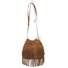 Bolsa de Couro com Franjinhas REF: 34